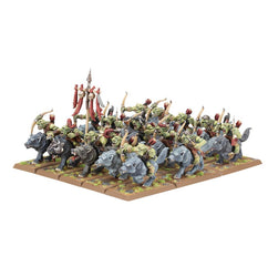 Warhammer Fantasy: O&G Tribes: Goblin Wolf Rider Mob
