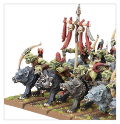 Warhammer Fantasy: O&G Tribes: Goblin Wolf Rider Mob