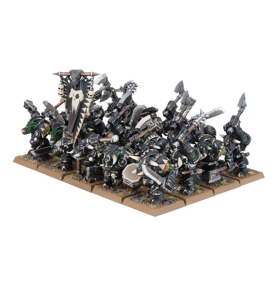 Warhammer Fantasy: Orc & Goblin Tribes: Black Orc Mob