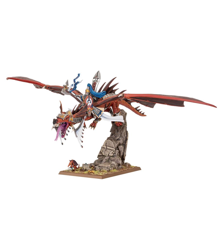 Warhammer Fantasy: High Elf Realms: Lord on Dragon