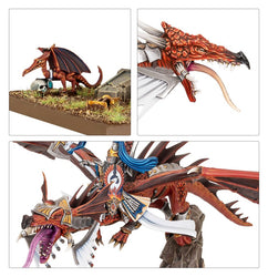 Warhammer Fantasy: High Elf Realms: Lord on Dragon