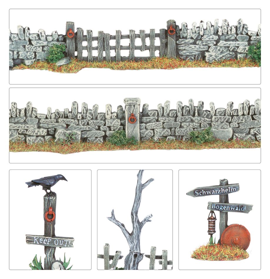 Warhammer Fantasy: Walls & Fences