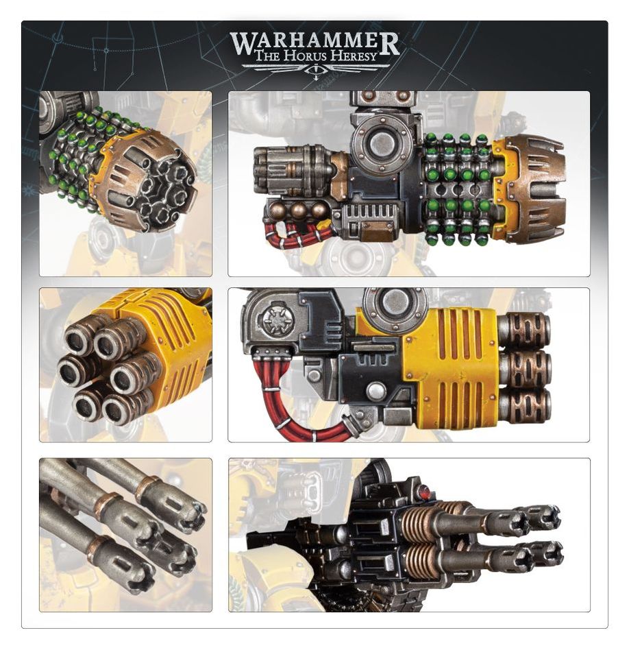 Warhammer 40,000: Leviathan Dreadnought Ranged Weapons Frame