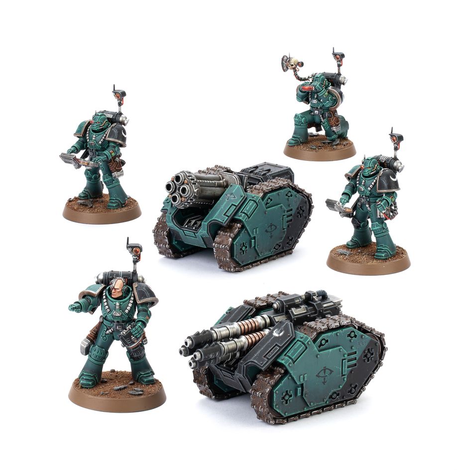 Warhammer: The Horus Heresy: Legiones Astartes Rapier Laser Destroyer and Quad Launcher Battery