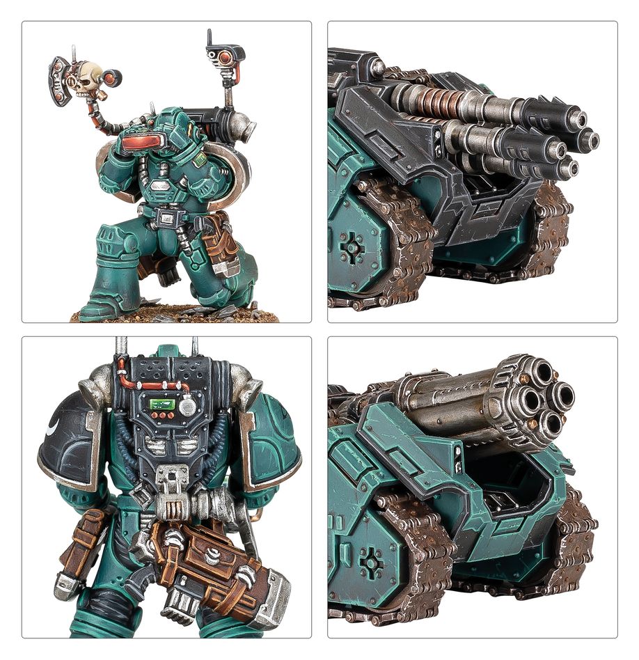 Warhammer: The Horus Heresy: Legiones Astartes Rapier Laser Destroyer and Quad Launcher Battery