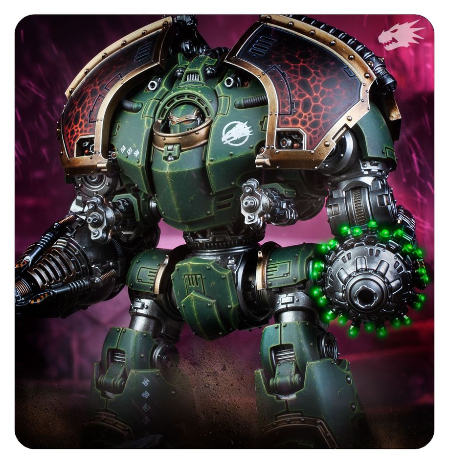 Warhammer: The Horus Heresy: Saturnine Siege Dreadnought – Ophion Configuration