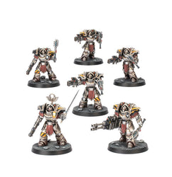 Warhammer: The Horus Heresy: Cataphractii Terminators with Volkite Chargers and Power Mauls