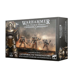 Warhammer: The Horus Heresy: Cataphractii Terminators with Volkite Chargers and Power Mauls