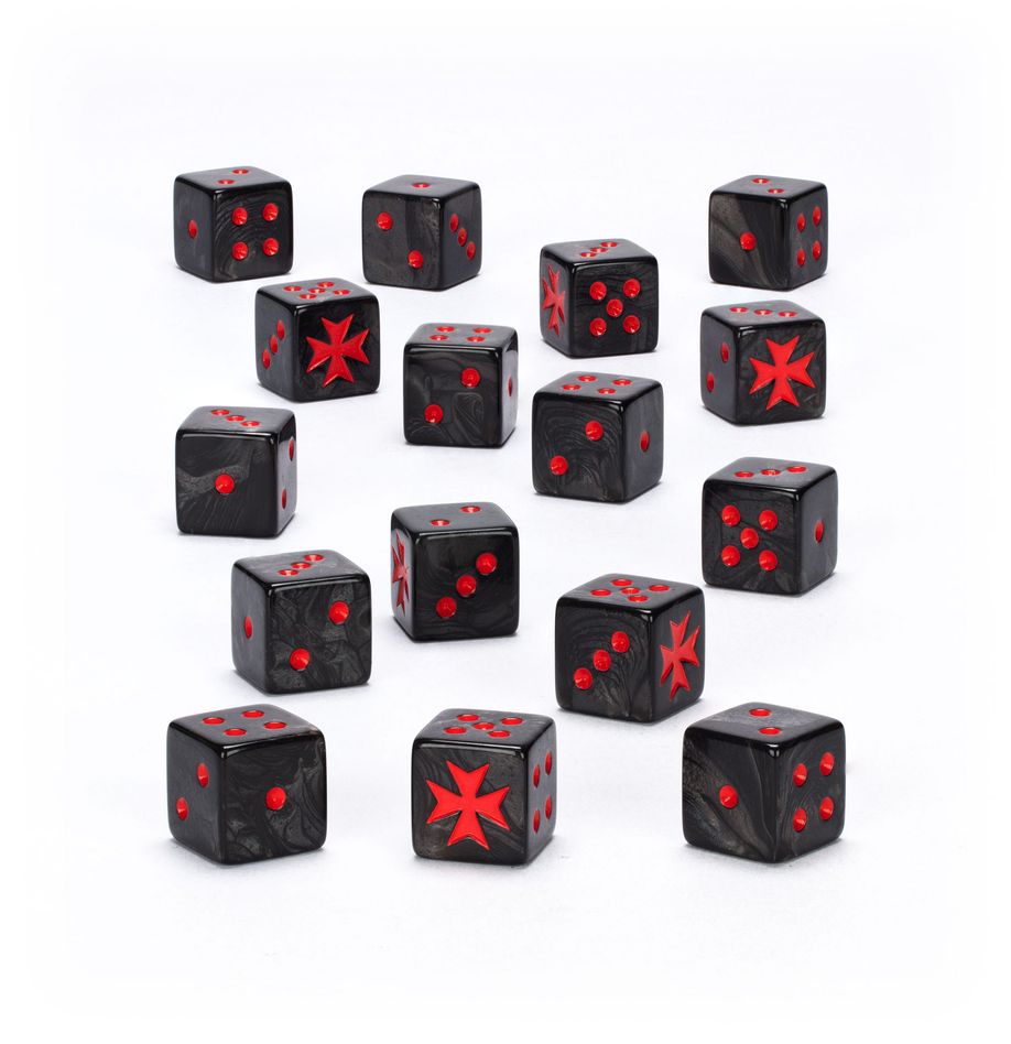 Warhammer 40,000: Black Templars Dice