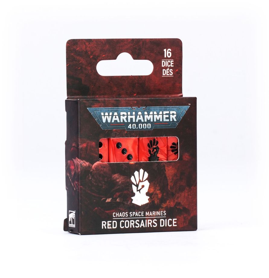 Warhammer 40,000: Red Corsairs Dice