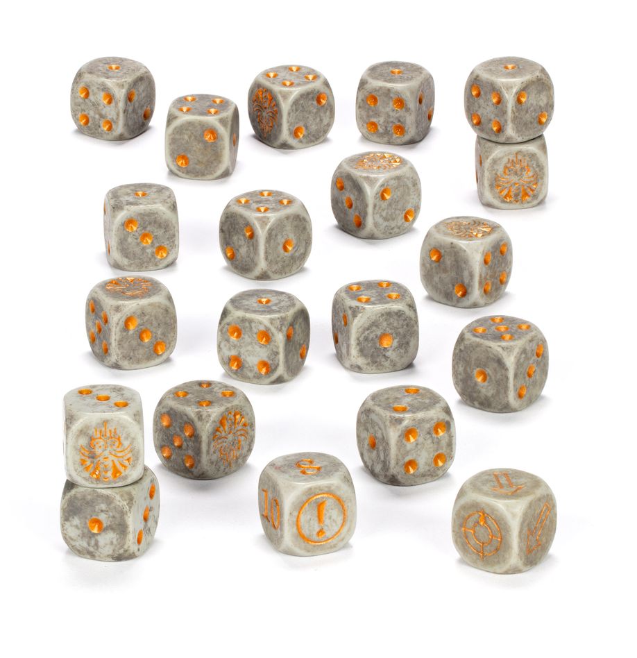 Warhammer Fantasy: Dwarfen Mountain Holds Dice Set