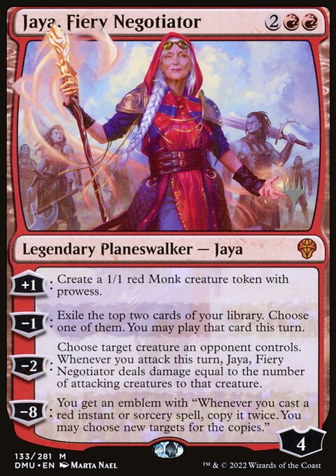 Jaya, Fiery Negotiator (Promo Pack) [Dominaria United Promos]