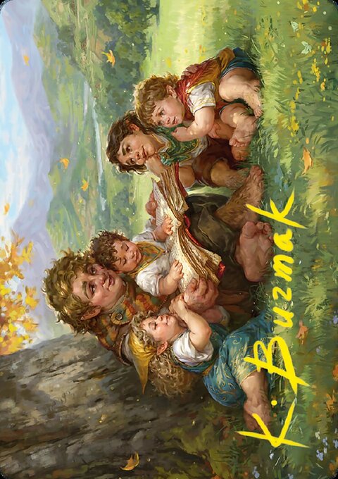 Call Forth the Tempest Art Card [The Lord of the Rings: Tales of Middle-earth Art Series]