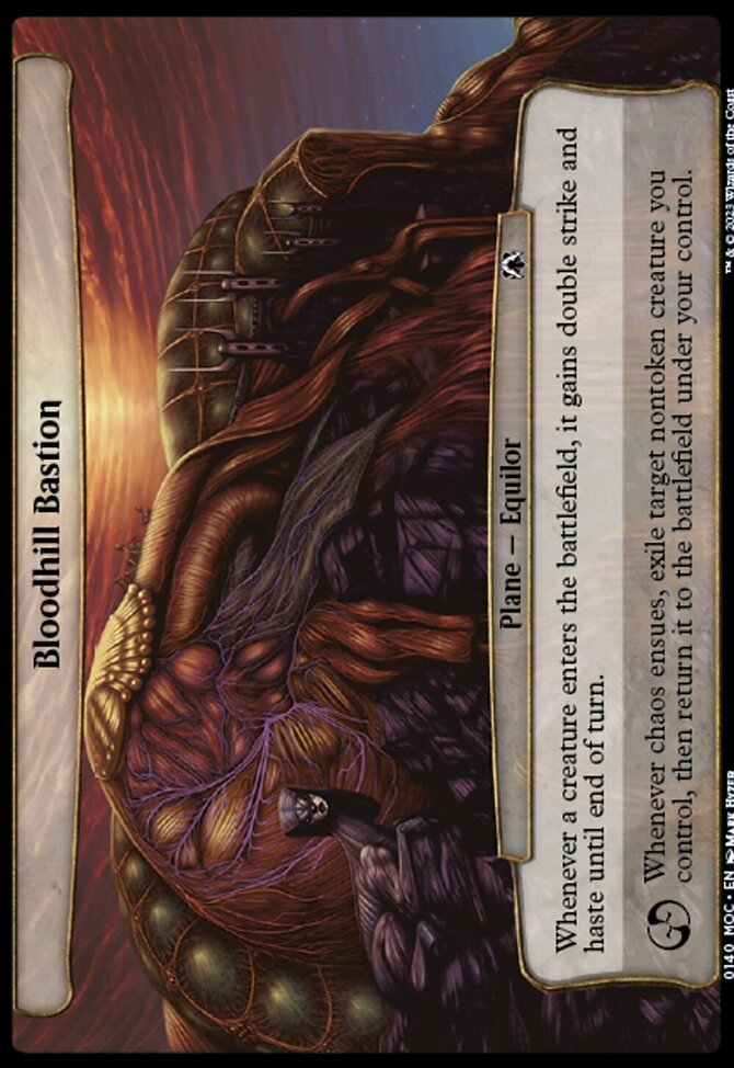 Bloodhill Bastion [March of the Machine Commander]