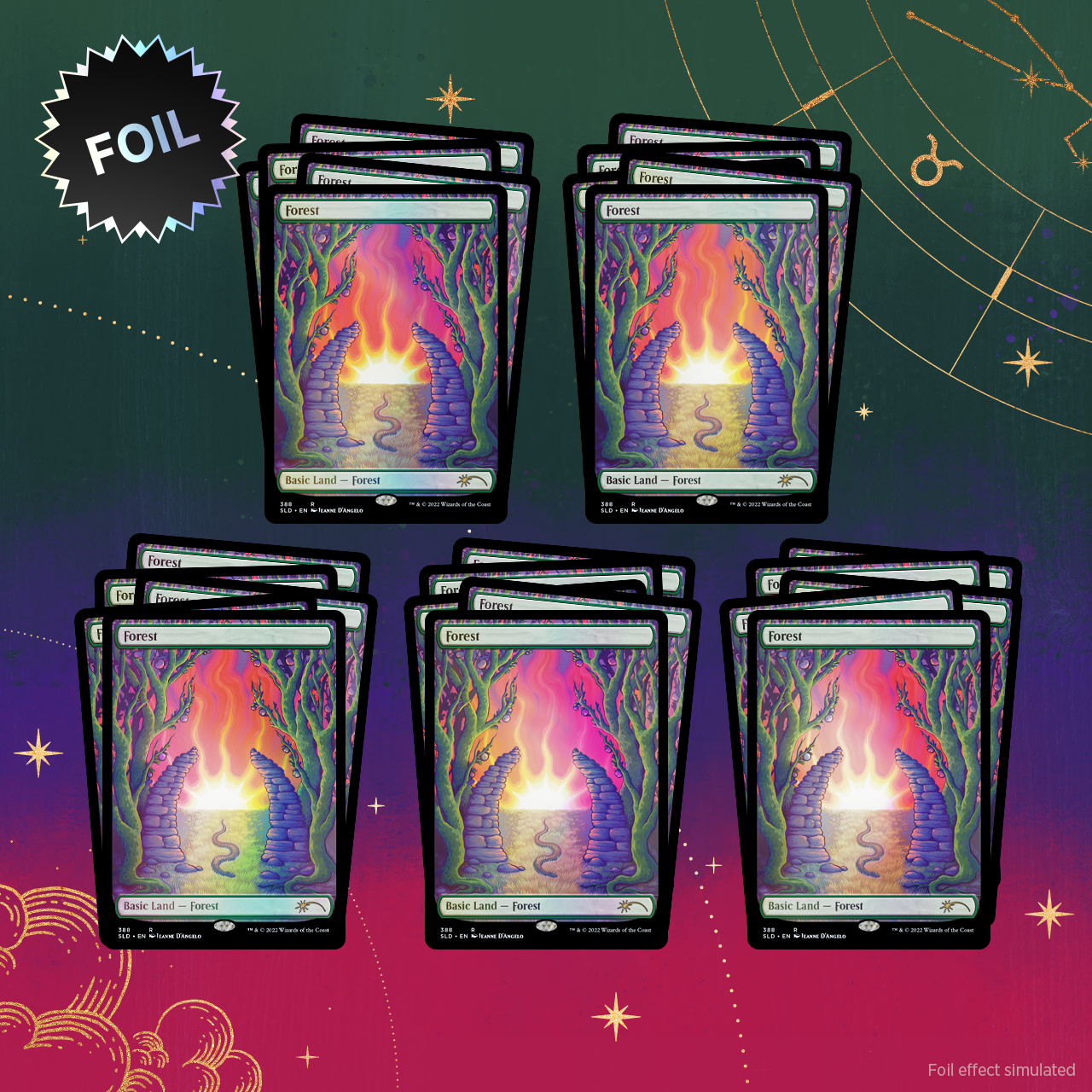 Secret Lair: Drop Series - The Astrology Lands (Taurus Bundle - Foil Edition)