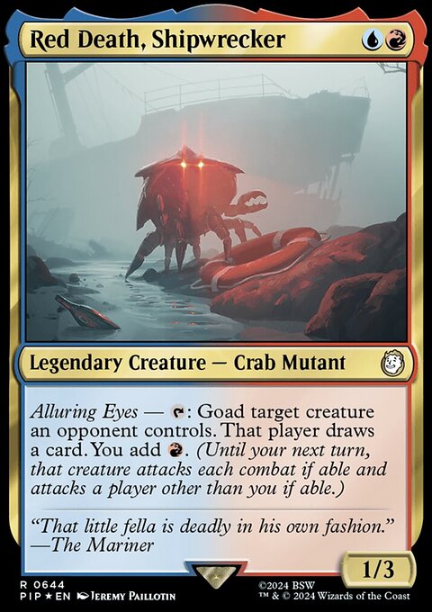 Red Death, Shipwrecker (Surge Foil) [Fallout]