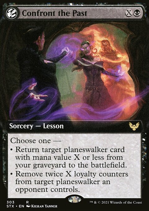 Confront the Past (Extended Art) [Strixhaven: School of Mages]