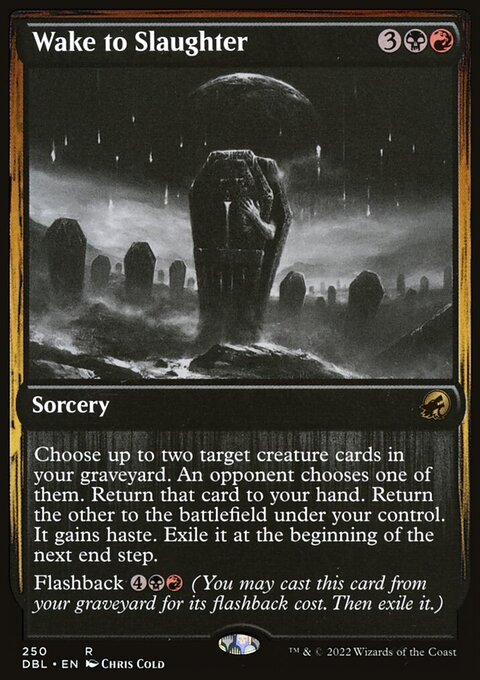 Wake to Slaughter [Innistrad: Double Feature]