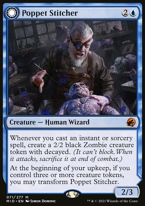 Poppet Stitcher // Poppet Factory [Innistrad: Midnight Hunt]