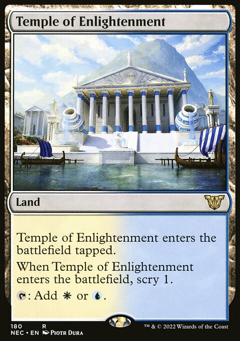 Temple of Enlightenment [Kamigawa: Neon Dynasty Commander]