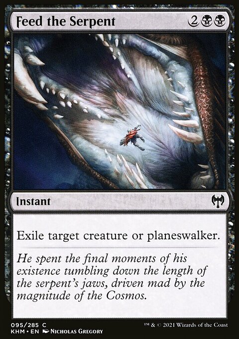 Feed the Serpent [Kaldheim]