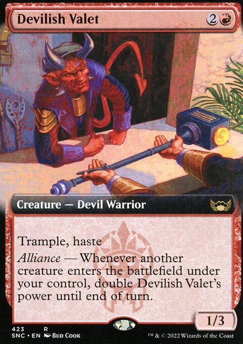 Devilish Valet (Extended Art) [Streets of New Capenna]