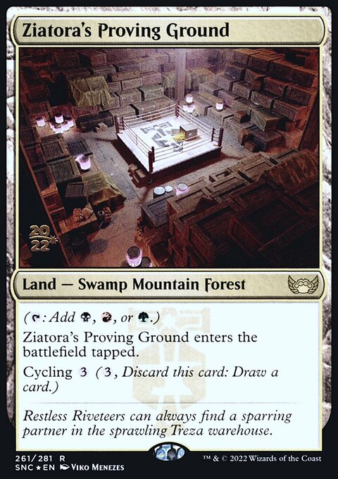 Ziatora's Proving Ground [Streets of New Capenna Prerelease Promos]