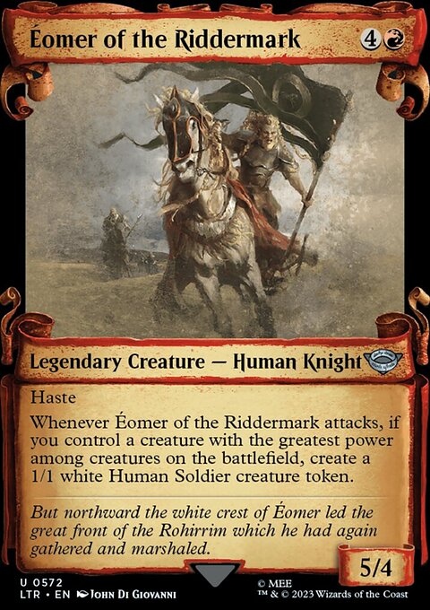 Eomer of the Riddermark [The Lord of the Rings: Tales of Middle-Earth Showcase Scrolls]