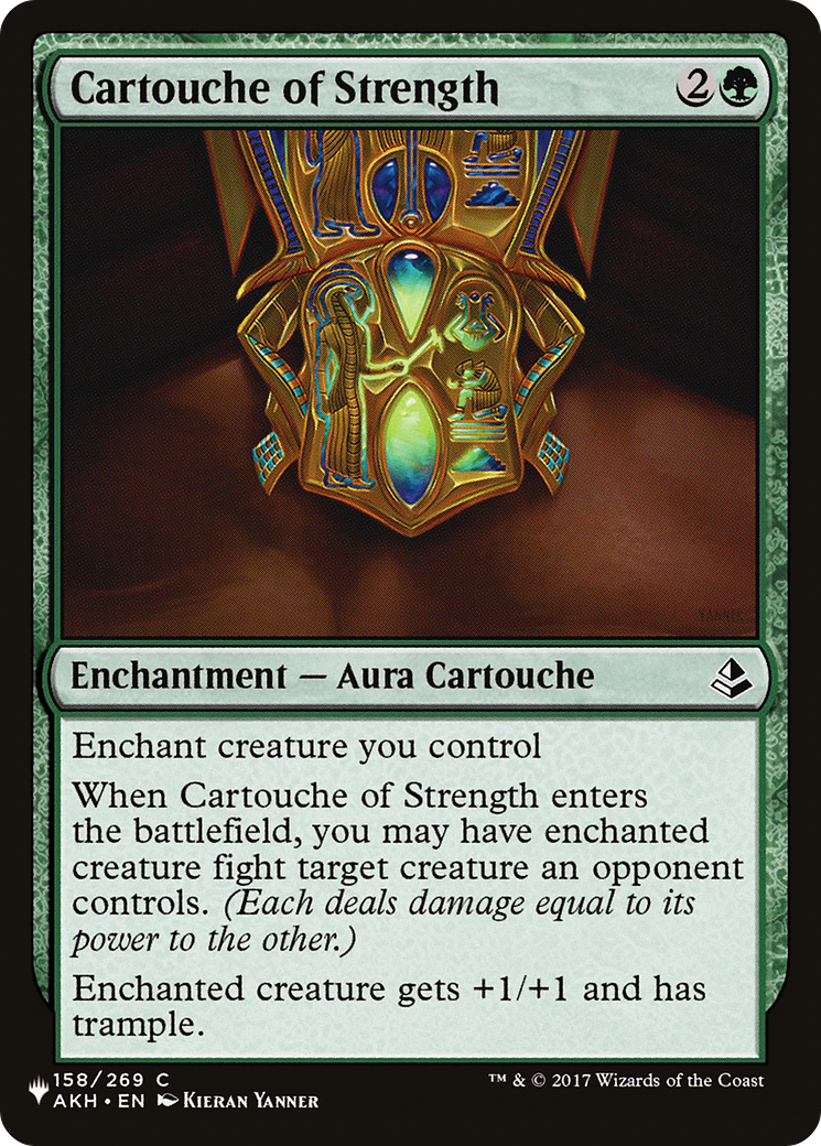 Cartouche of Strength [The List]