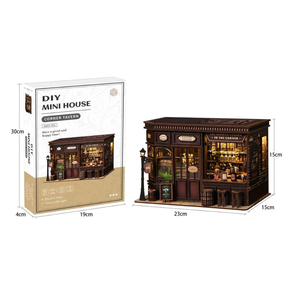 Corner Tavern DIY 3D Puzzle [AW03-001]