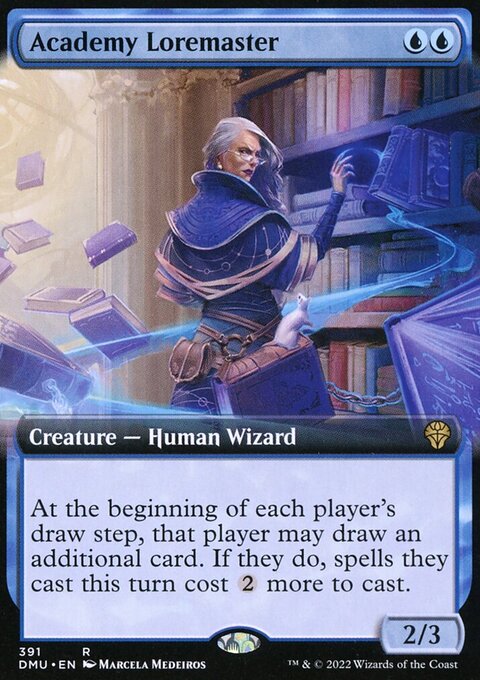 Academy Loremaster (Extended Art) [Dominaria United]
