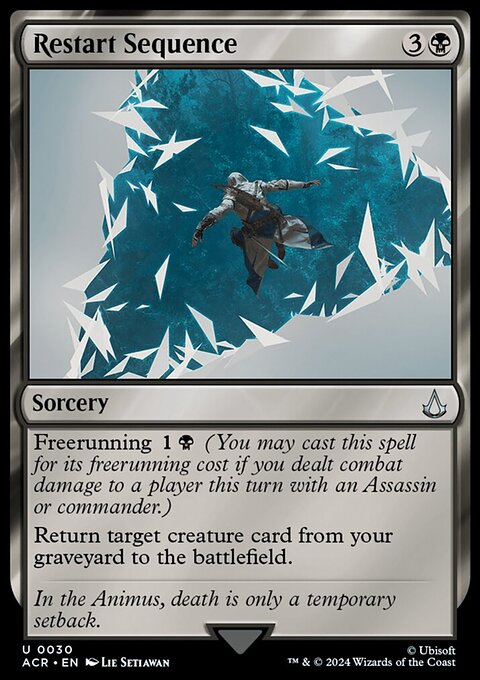 Restart Sequence [Assassin's Creed]