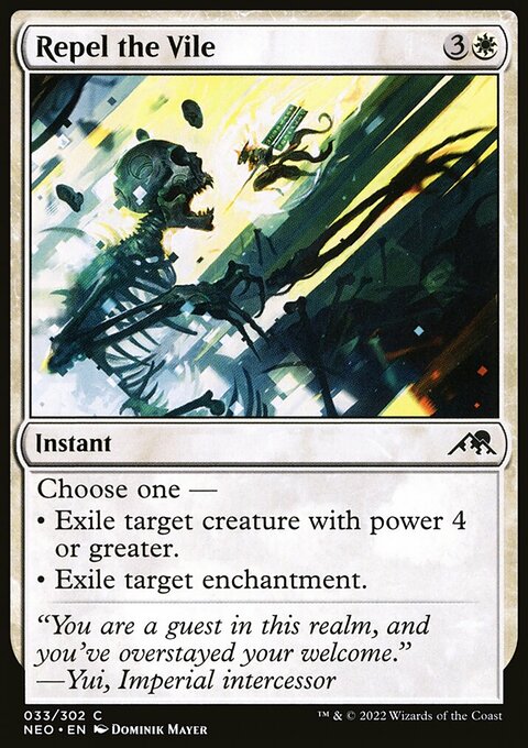 Repel the Vile [Kamigawa: Neon Dynasty]