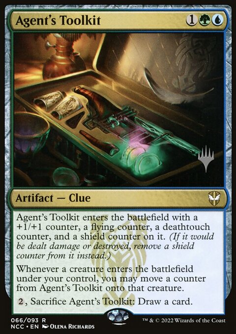 Agent's Toolkit (Promo Pack) [Streets of New Capenna Commander Promos]