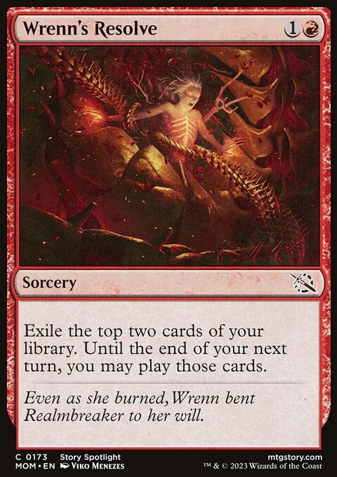 Wrenn's Resolve [March of the Machine]