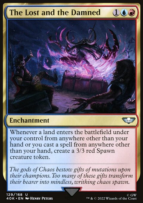 The Lost and the Damned (Surge Foil) [Warhammer 40,000]