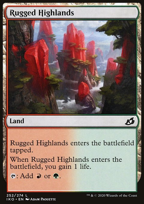 Rugged Highlands [Ikoria: Lair of Behemoths]