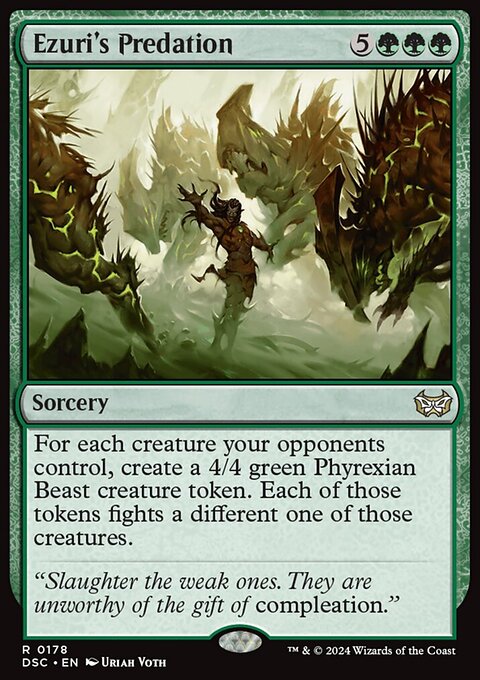 Ezuri's Predation [Duskmourn: House of Horror Commander]