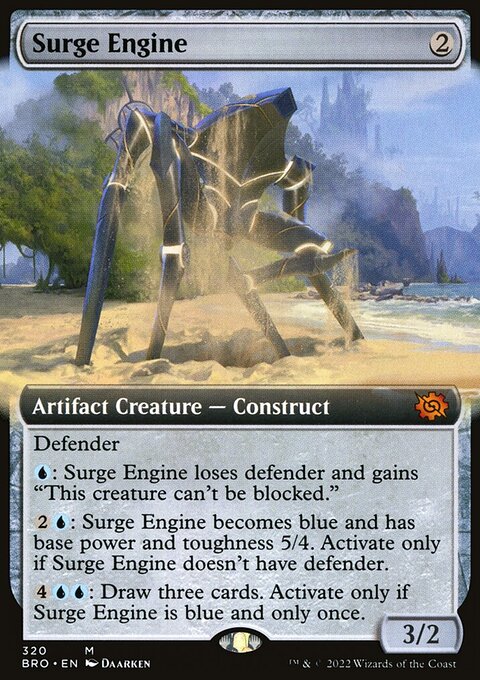 Surge Engine (Extended Art) [The Brothers' War]