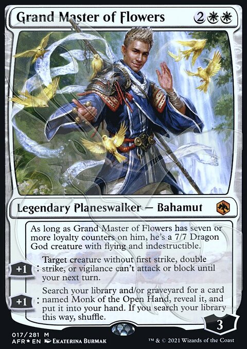 Grand Master of Flowers (Ampersand Promo) [Dungeons & Dragons: Adventures in the Forgotten Realms Promos]