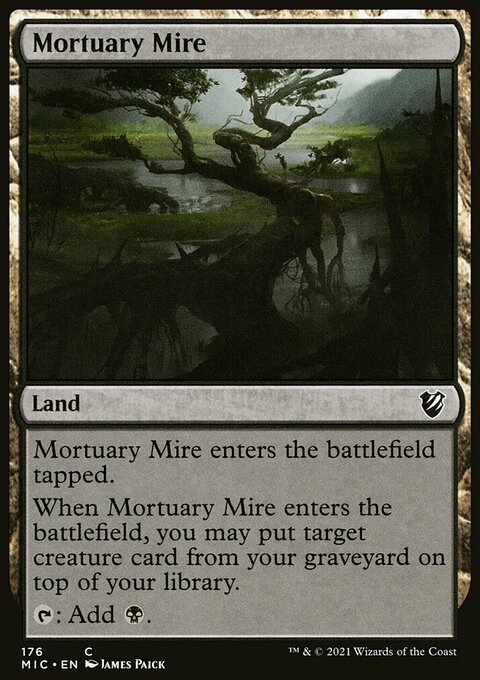 Mortuary Mire [Innistrad: Midnight Hunt Commander]
