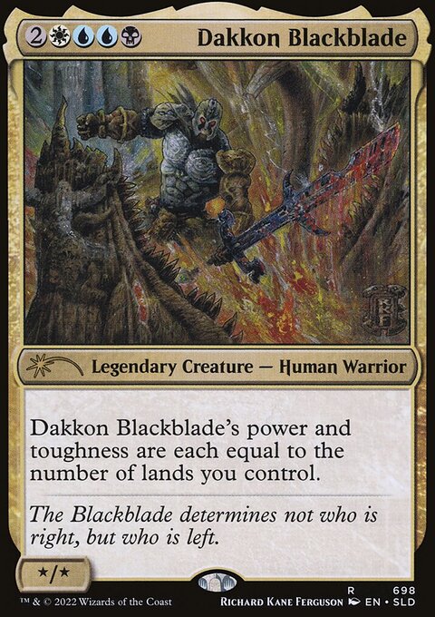 Dakkon Blackblade [Secret Lair Drop Promos]