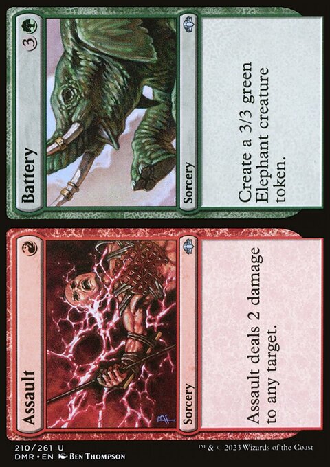 Assault // Battery [Dominaria Remastered]
