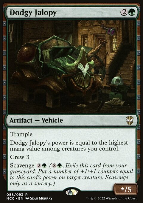 Dodgy Jalopy [Streets of New Capenna Commander]