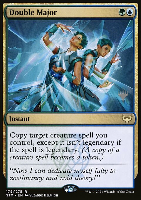 Double Major (Promo Pack) [Strixhaven: School of Mages Promos]