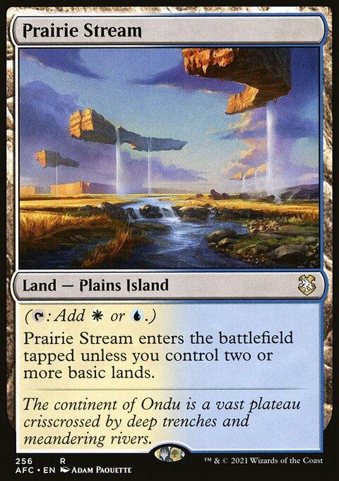 Prairie Stream [Dungeons & Dragons: Adventures in the Forgotten Realms Commander]