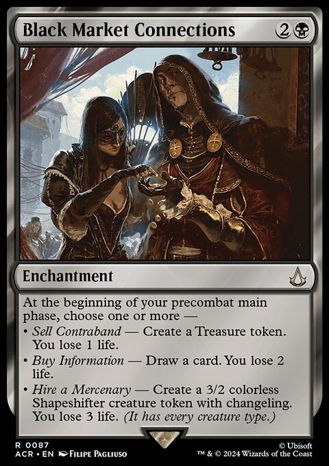 Black Market Connections [Assassin's Creed]