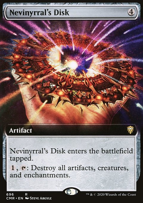 Nevinyrral's Disk (Extended Art) [Commander Legends]