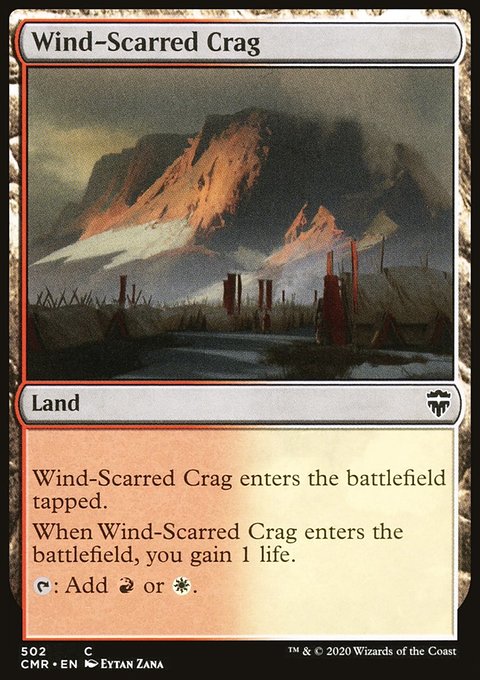 Wind-Scarred Crag [Commander Legends]