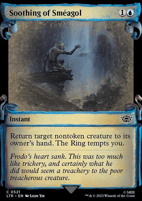 Soothing of Smeagol [The Lord of the Rings: Tales of Middle-Earth Showcase Scrolls]